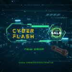 Green Orange Cyber Monday Sale Animated Instagram Post – 1